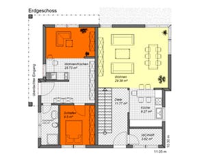 Fertighaus Cube 180 von SOLID-HAUS Schlüsselfertig ab 307100€, Cubushaus Grundriss 1