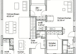 Cube 250 Grundriss