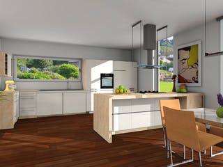 Fertighaus Cube 250 von SOLID-HAUS Schlüsselfertig ab 349700€, Cubushaus Innenansicht 2