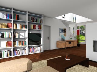 Fertighaus Cube 250 von SOLID-HAUS Schlüsselfertig ab 349700€, Cubushaus Innenansicht 3