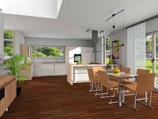 Fertighaus Cube 250 von SOLID-HAUS Schlüsselfertig ab 349700€, Cubushaus Innenansicht 4