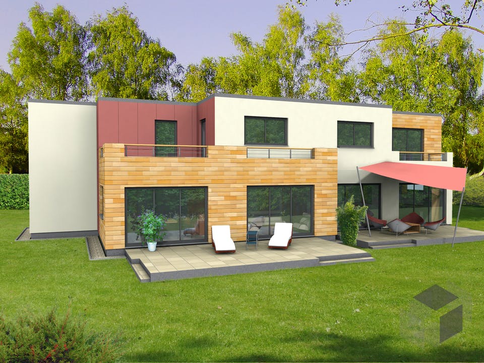 Cube 260 von SOLID-HAUS Außenansicht