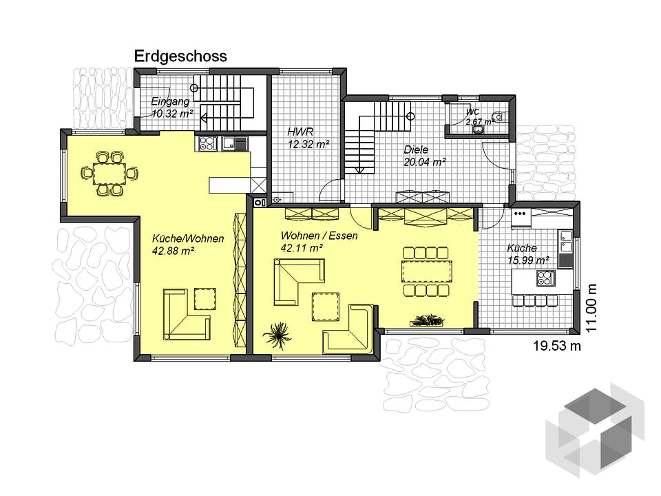 Cube 260 von SOLID-HAUS Grundriss