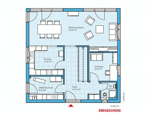 Einfamilienhaus Cubus 167 Von Hanse Haus Fertighaus De