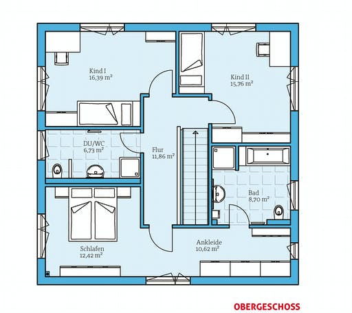 Hanse - Cubus 167 Floorplan 2