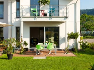 Fertighaus D 15-161.1 von SchwörerHaus Schlüsselfertig ab 299650€, Satteldach-Klassiker Außenansicht 3