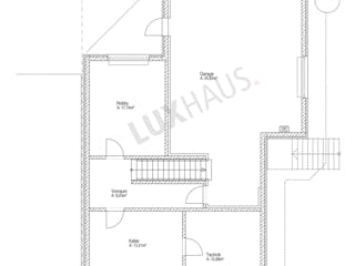 Fertighaus Satteldach Klassik 154 von LUXHAUS, Satteldach-Klassiker Grundriss 3