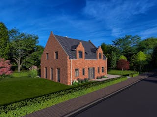 Massivhaus Haus Friesland von FEPA-Wohnbau, Satteldach-Klassiker Außenansicht 7