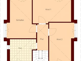 Massivhaus Stadthaus 116 von TIMOWA Massivhäuser Schlüsselfertig ab 275900€, Stadtvilla Grundriss 2