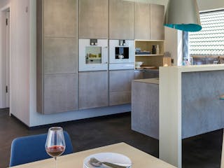 Fertighaus Musterhaus München von LUXHAUS, Cubushaus Innenansicht 1