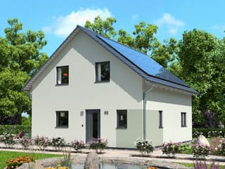 Fertighaus Da Capo 68 von SCHWABENHAUS Schlüsselfertig ab 264840€, Satteldach-Klassiker Außenansicht 2