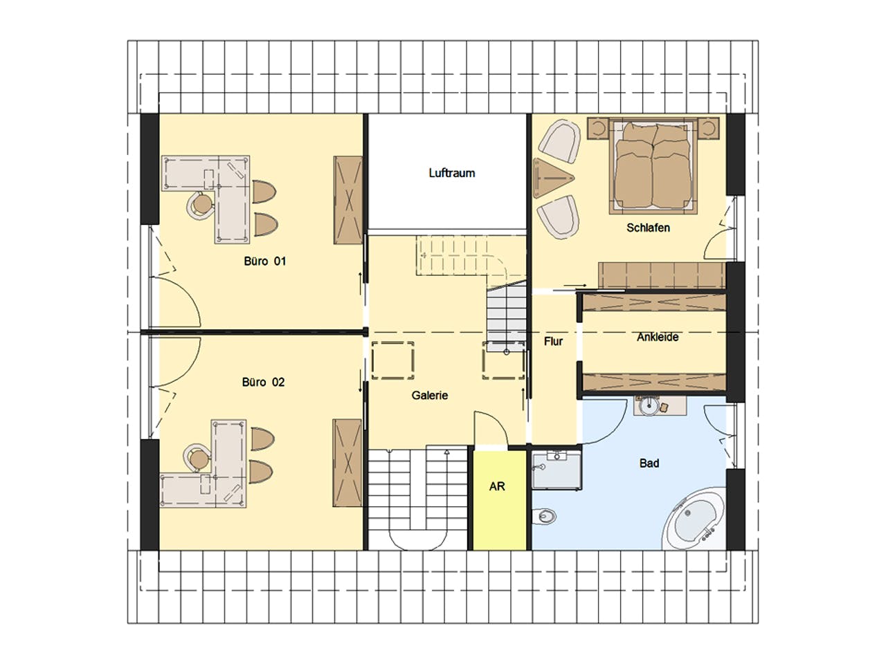 Einfamilienhaus GEDO 312 von Deutsche ArchitektenHaus | Fertighaus.de