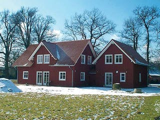 Fertighaus Heidi (KfW-Effizienzhaus 40 EE) von Dammann-Haus Schlüsselfertig ab 368100€, Satteldach-Klassiker Außenansicht 3