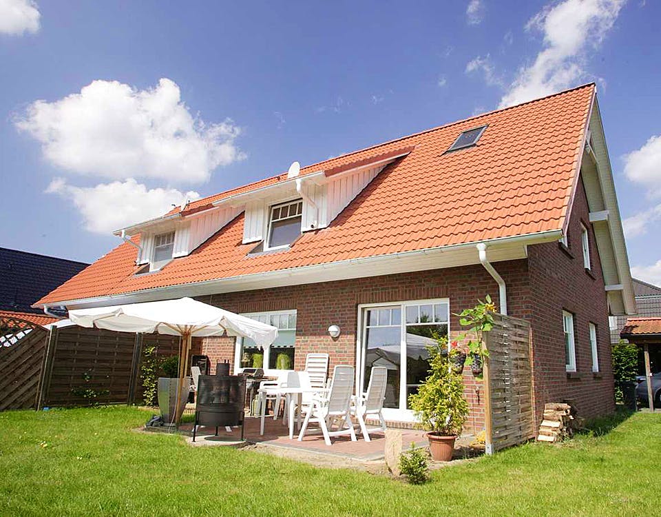 Fertighaus Kerstin 1 (KfW-Effizienzhaus 40 EE) von Dammann-Haus Schlüsselfertig ab 292900€, Außenansicht 2