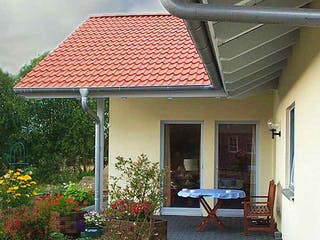 Fertighaus Rosi (KfW-Effizienzhaus 40 EE) von Dammann-Haus Schlüsselfertig ab 362500€, Bungalow Außenansicht 5