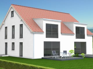 Fertighaus Dana-Carina 175 von Klaus Kowalski Immobilien Schlüsselfertig ab 180682€, Satteldach-Klassiker Außenansicht 1