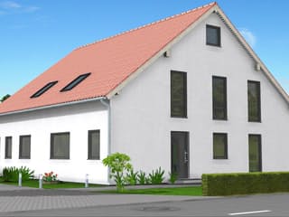 Fertighaus Dana-Carina 175 von Klaus Kowalski Immobilien Schlüsselfertig ab 180682€, Satteldach-Klassiker Außenansicht 3