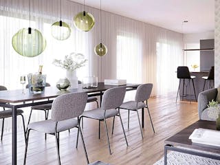 Fertighaus Daylight-E-144 E2 von Danhaus Deutschland Ausbauhaus ab 303551€, Satteldach-Klassiker Innenansicht 2