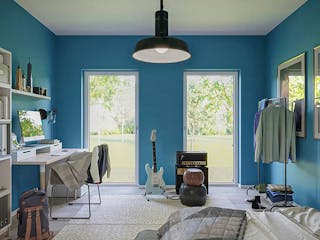 Fertighaus Dreamline-E-123 E5 von Danhaus Deutschland, Satteldach-Klassiker Innenansicht 2