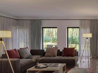 Fertighaus Dreamline-E-140 E2 von Danhaus Deutschland, Satteldach-Klassiker Innenansicht 1