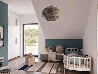 Fertighaus Dreamline-E-140 E2 von Danhaus Deutschland, Satteldach-Klassiker Innenansicht 3