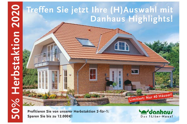 50% Herbstaktion 2020 von Danhaus