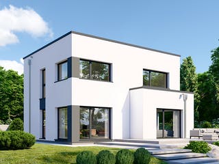 Fertighaus Park 133 Cube von Danwood - Österreich Schlüsselfertig ab 318600€, Cubushaus Außenansicht 1