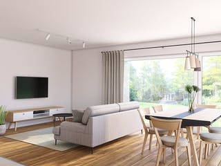 Fertighaus Perfect 101 von Danwood - Österreich Schlüsselfertig ab 256600€, Bungalow Innenansicht 2