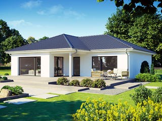 Fertighaus Perfect 112 von Danwood - Österreich Schlüsselfertig ab 283900€, Bungalow Außenansicht 2