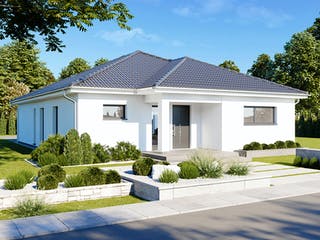 Fertighaus Perfect 120.1 von Danwood - Österreich Schlüsselfertig ab 305800€, Bungalow Außenansicht 1