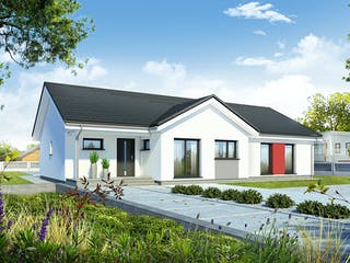 Fertighaus Perfect 147 von Danwood - Österreich Schlüsselfertig ab 229800€, Bungalow Außenansicht 1