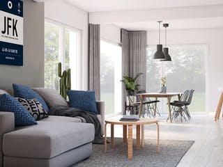 Fertighaus Point 121 von Danwood - Österreich Schlüsselfertig ab 293700€, Satteldach-Klassiker Innenansicht 1