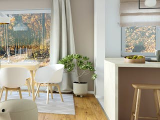 Fertighaus Point 124 von Danwood - Österreich Schlüsselfertig ab 278700€, Satteldach-Klassiker Innenansicht 3