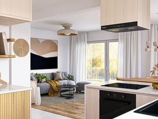 Fertighaus Point 133.1 von Danwood - Österreich Schlüsselfertig ab 306400€, Satteldach-Klassiker Innenansicht 1