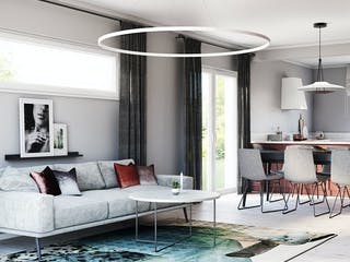 Fertighaus Point 138.1 von Danwood - Österreich Schlüsselfertig ab 296200€, Satteldach-Klassiker Innenansicht 1