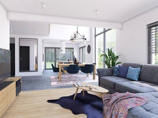 Fertighaus Point 140 von Danwood - Österreich Schlüsselfertig ab 346900€, Satteldach-Klassiker Innenansicht 1