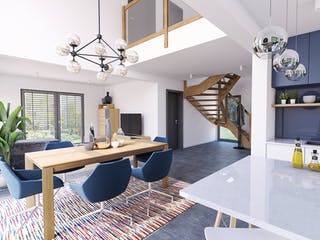 Fertighaus Point 140 von Danwood - Österreich Schlüsselfertig ab 346900€, Satteldach-Klassiker Innenansicht 3