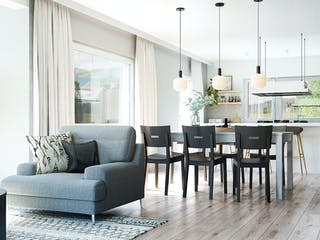 Fertighaus Point 144 von Danwood - Österreich Schlüsselfertig ab 323100€, Satteldach-Klassiker Innenansicht 3