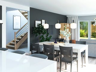 Fertighaus Point 144 von Danwood - Österreich Schlüsselfertig ab 323100€, Satteldach-Klassiker Innenansicht 4