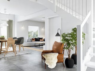 Fertighaus Point 145 von Danwood - Österreich Schlüsselfertig ab 332800€, Satteldach-Klassiker Innenansicht 4