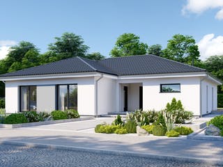 Fertighaus Privat 148 von Danwood - Österreich Schlüsselfertig ab 367800€, Bungalow Außenansicht 1