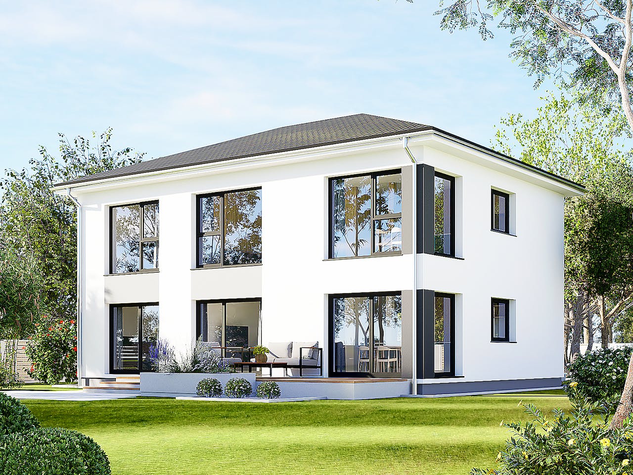 Zweifamilienhaus Plus 177 von Danwood Fertighaus.de