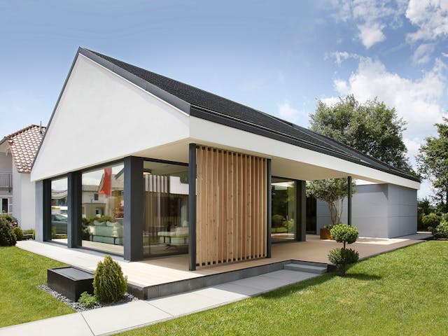 Fertighaus Next 115 - MH Poing von Danwood - NEXT by Danwood, Bungalow Außenansicht 2