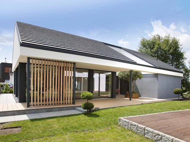 Fertighaus Next 115 - MH Poing von Danwood - NEXT by Danwood, Bungalow Außenansicht 3