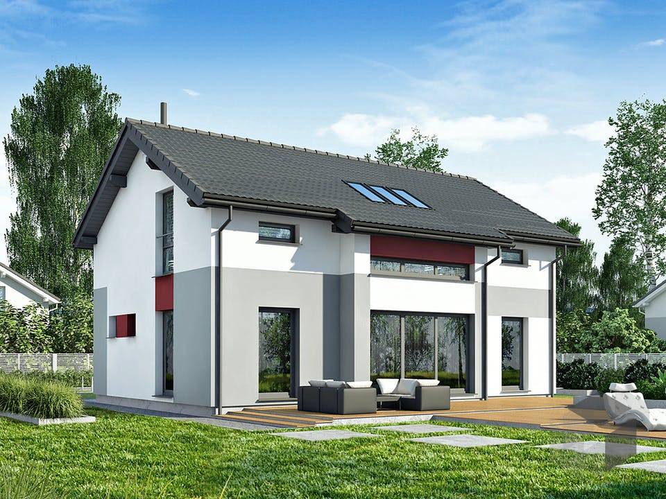 Point 140 A2 von DAN-WOOD HOUSE - Österreich Außenansicht