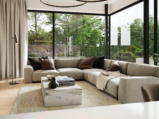 Fertighaus Vision 154 von Danwood - VISION by Danwood Schlüsselfertig ab 610100€, Bungalow Innenansicht 1