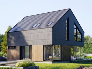 Fertighaus Vision 172 von Danwood - VISION by Danwood Schlüsselfertig ab 711300€, Satteldach-Klassiker Außenansicht 2