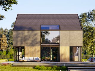 Fertighaus Vision 172 von Danwood - VISION by Danwood Schlüsselfertig ab 711300€, Satteldach-Klassiker Außenansicht 3