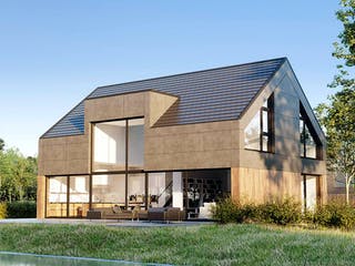 Fertighaus Vision 207 von Danwood - VISION by Danwood Schlüsselfertig ab 789800€, Satteldach-Klassiker Außenansicht 2