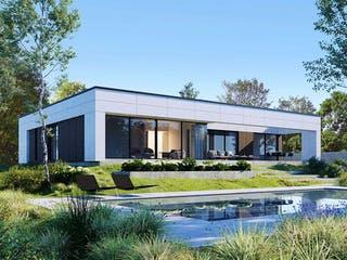 Fertighaus Vision 220 von Danwood - VISION by Danwood Schlüsselfertig ab 858900€, Bungalow Außenansicht 2